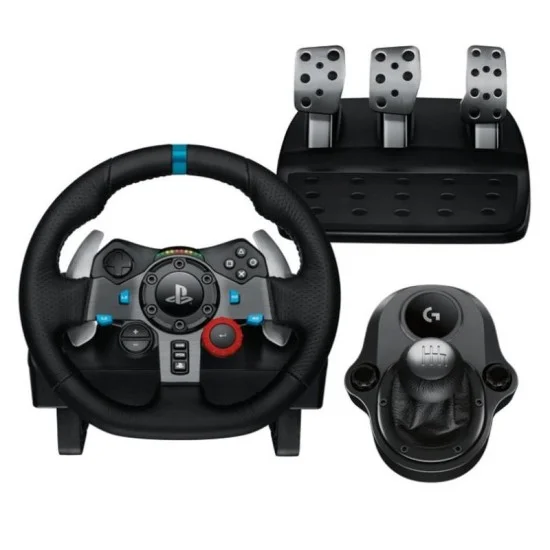 Logitech G29 Driving Force Racing Wheel & Pedals + G Driving Force Shifter - Black